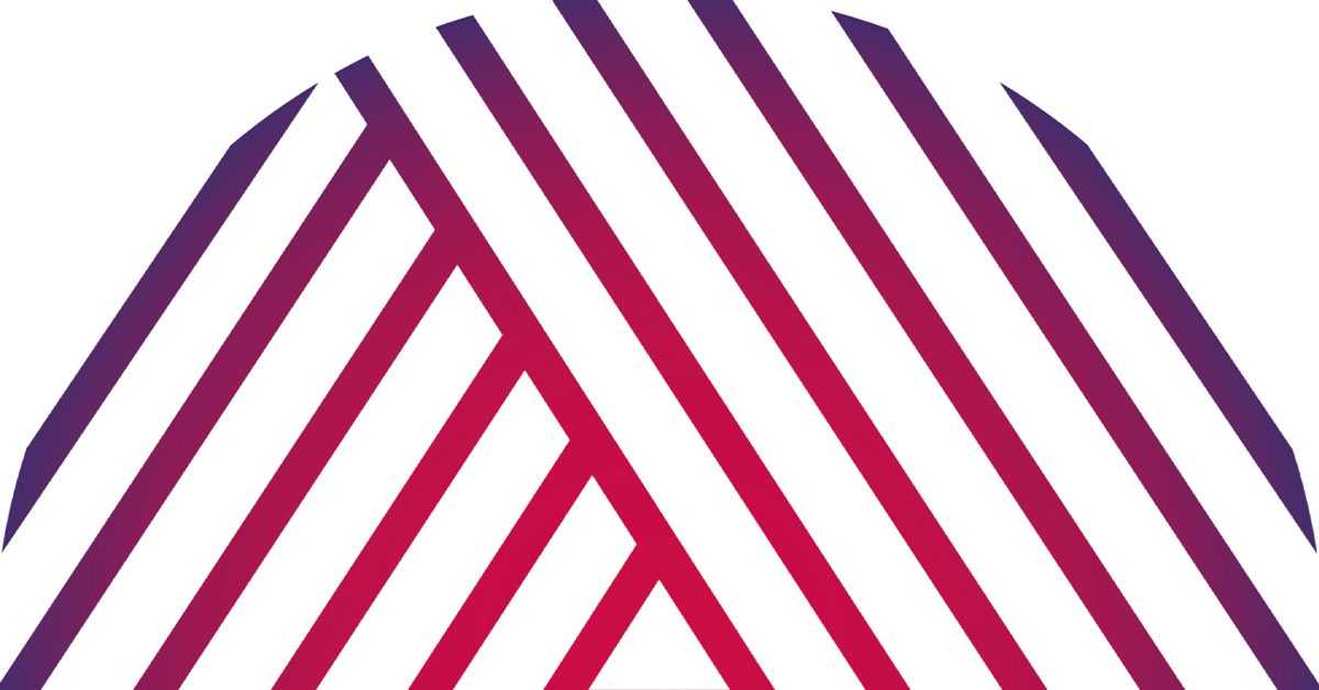 Alphanumeric Systems, Inc. pink and purple logo.