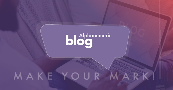 Alphanumeric Blog